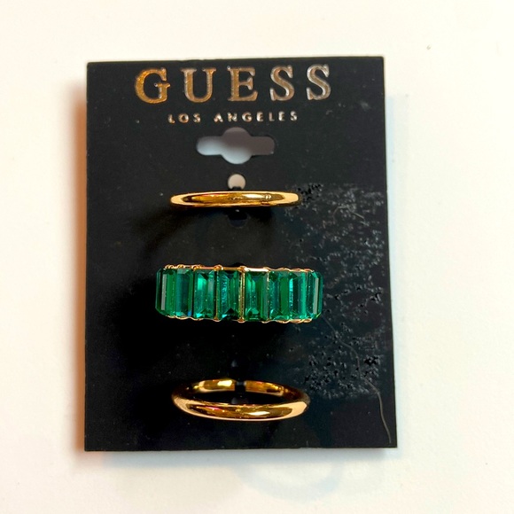 NEW Guess stackable gemstone rings - Picture 1 of 1